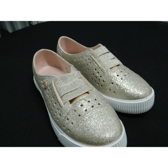 Blowfish Malibu Ruby Rose Gold Metallic Slip On Size 2 & Maura Kids 1 Canvas - Picture 4 of 12